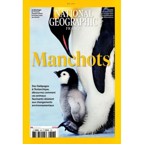 National Géographic 308 Manchots Des Galápagos A L'Antarctique