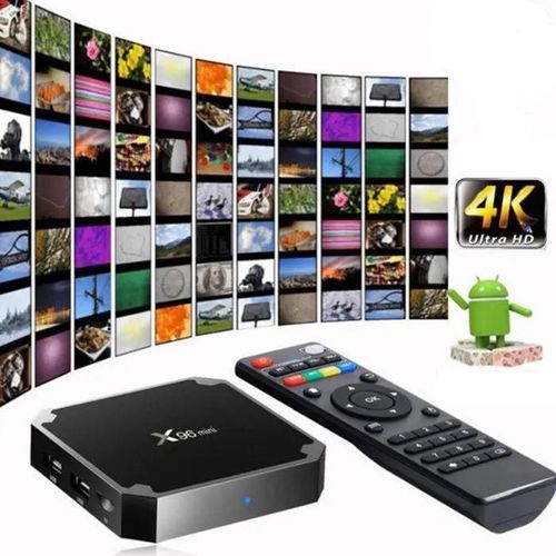 TV Box Android 9 - ZENTAVO - Mini Smart TV Box - 4K HD/3D - 2G RAM - 16G Stockage