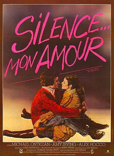 Silence... Mon Amour (Voices) De Robert Markowitz - 1979 -Michael Ontkean - Amy Irving - Alex Rocco - Affiche Cinéma Originale Pliée En 2 - 40 X 54