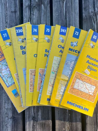 Anciennes Cartes Michelin