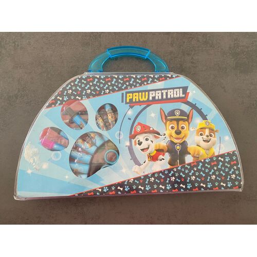 Valise feutres, crayons et peinture Pat Patrouille