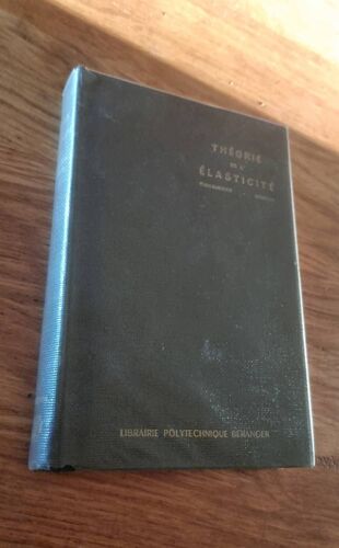 Théorie De L'Élasticité. S. Timoshenko Et J. N. Goodier