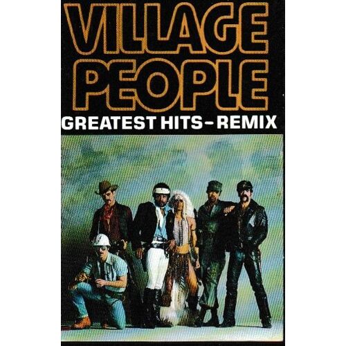 Village People Greatest Hits Remix. 1 Cassette Album 8 Titres Style: Pop Disco & Electronic Dance-House (P) Compilation 1989 ®Scorpio Music International ©®Polygram®Touch Of Gold Made In France By®Mpo