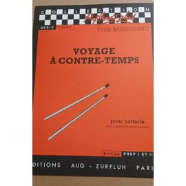 Voyage À Contretemps- Yves Baudouard - Batterie - Zurfluh