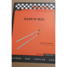 Clin D'?il- Yves Baudouard- Batterie- Zurfluh