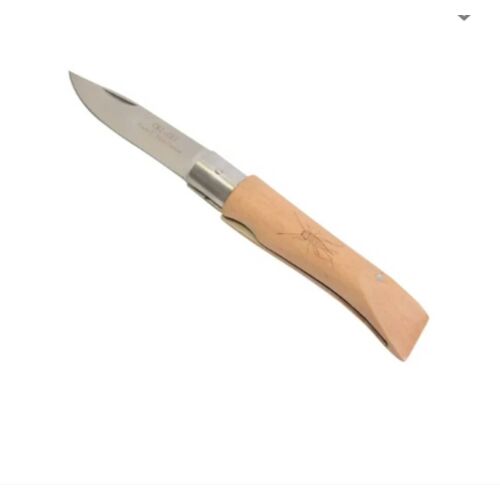 Couteau Pliant Montagnard lame 9cm manche bois vernis