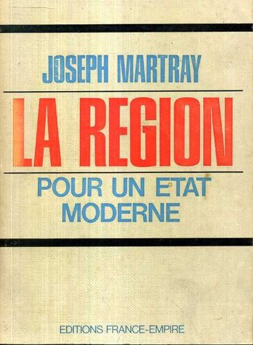 La Région Pour Un État Moderne