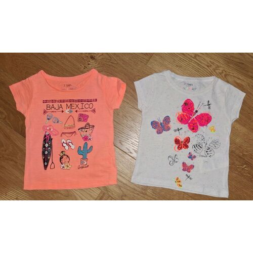 Lot Deux T-Shirt Manches Courtes Taille 3 Ans Marque Longboard