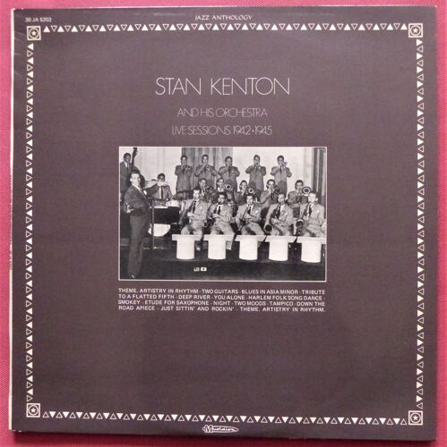 Stan Kenton And His Orchestra - Live Sessions 1942.1945 (Lp Jazz Anthology 30ja5203)