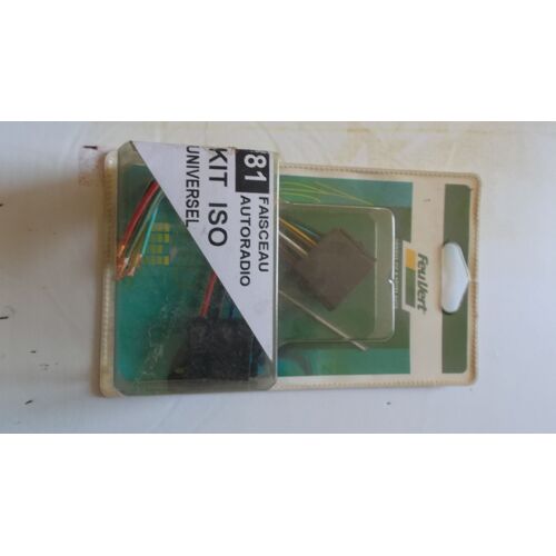 Faisceau Autoradio Kit Iso Universel N°81 Pour Renault Express