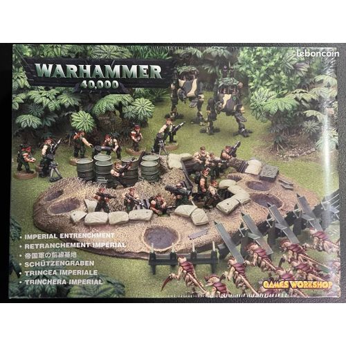 Warhammer 40000 40k Imperial Entrenchment Retranchement Impérial