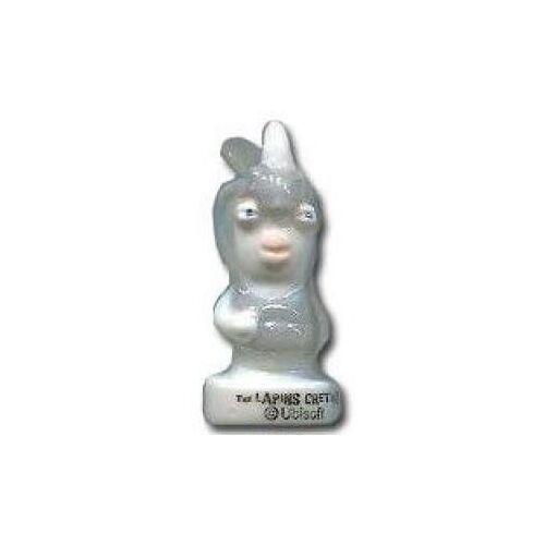 Fève Lapin Crétin Rhinocéros - Série Lapins Crétins Animaux (La Boulangère 2014)