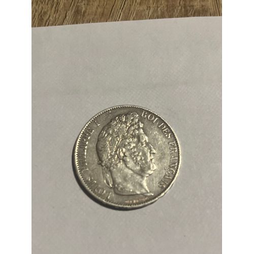À Vendre Pièce De 5 Francs De Louis Philippe De 1847 À
