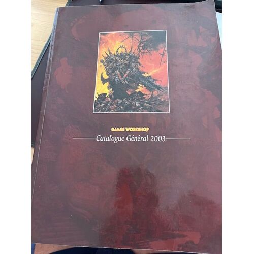 Catalogue General Games Worshop 2003