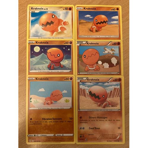 (2873) 6x Kraknoix (Pokemon)