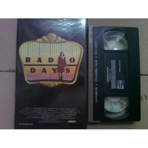 Cassette Video Vhs - Radio Days - Woody Allen