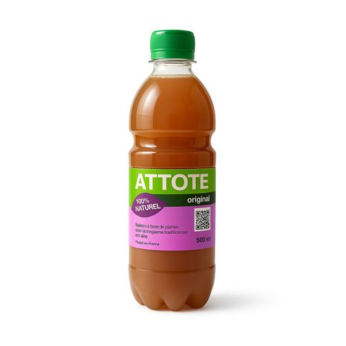 Attote Original – La Célèbre Boisson Ivoirienne 100 % Naturelle – Lot De 12 Bouteilles | Nouvelle Bouteille Officielle | Mise En Bouteille En France