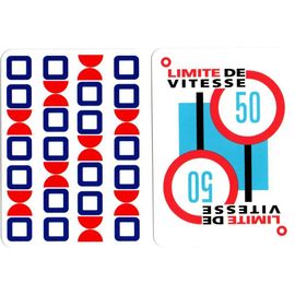 Carte "Limite De Vitesse 50" Pour 1000 Bornes