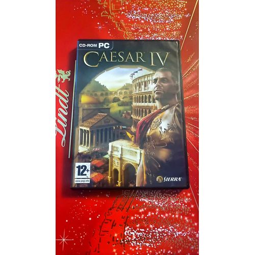 Caesar Iv, Jeu Pc Sur Cd-Rom, Stratégie De Construction D'Empire Romain, 12+ Ans, Par Sierra,Vendu Par Blaspo