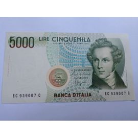 Billets De 5000 Lires