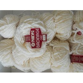 Lot De 11 Pelotes Phildar Badinage Colori Blanc Ecru 10 Z 108 53 % Acrylique 27 % Polyamide 16 % Laine 4 % Polyester