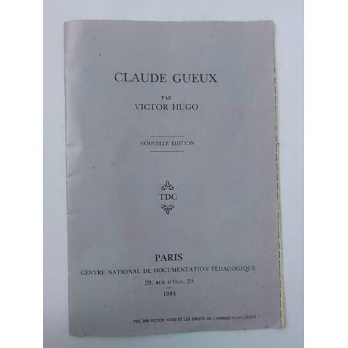 Claude Gueux - Victor Hugo