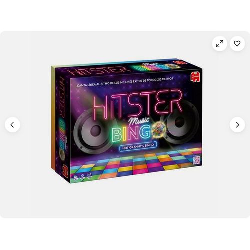 Hitster Music Bingo  Board Game  Spanish Edition