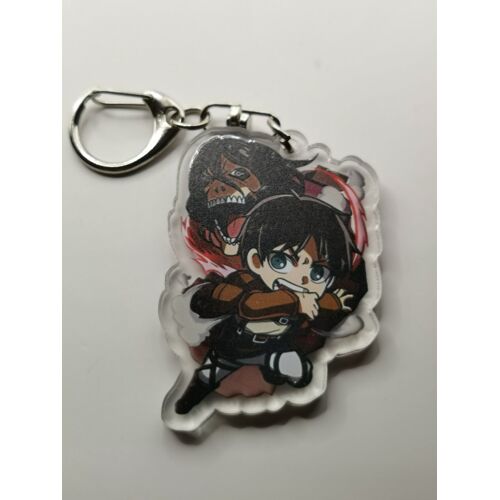 Porte-Clé Acrylique Eren Jäger L'Attaque Des Titans
