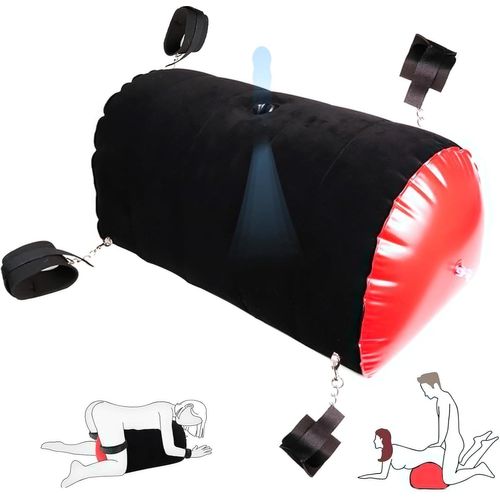 Coussin Bdsm,Coussin Support Pour Gode Kit De Liens Avec Menottes Pour Poignets Et Cuisses,Novateur Pour Femmes Et Couples,Coussin Gonflable,Multifonctionnel Jouets Sexuels