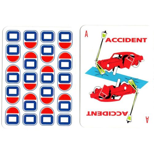 Carte "Accident" Pour 1000 Bornes
