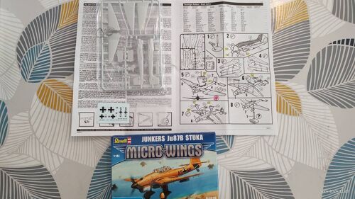 Maquette Revell Microwings Junkers Ju87b 1/144-Revell