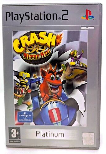 Crash Nitro Kart, Jeu Playstation 2, Version Platinum Pal, 3+ Vendu Par Blaspo
