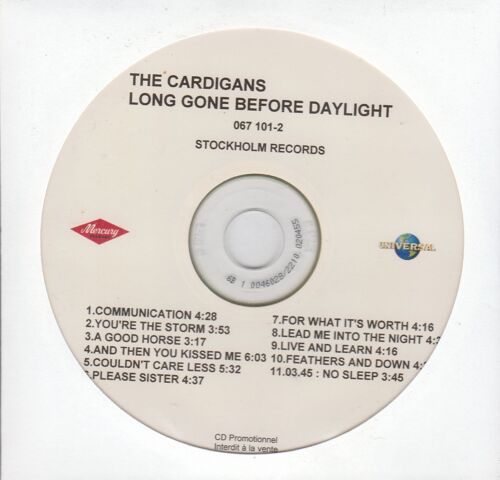 Cardigans: Long Gone Before Daylight Cd Pre-Release 2002