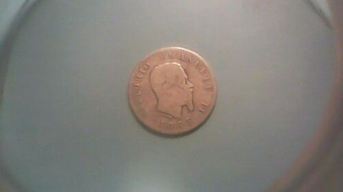Italie1 Lire Argent  1863 T