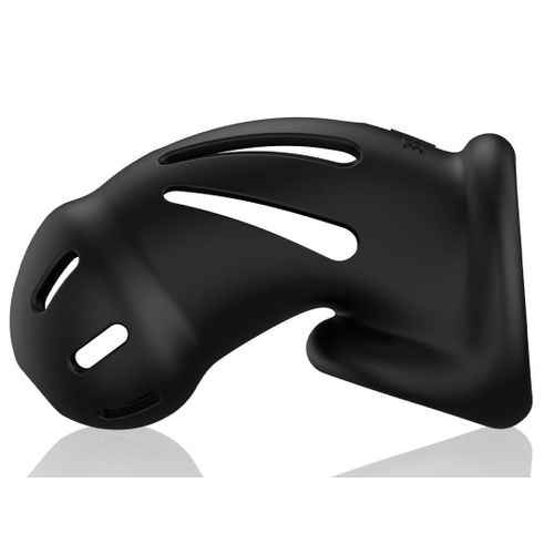 Cage De Chasteté Mancage Modele 27 - 9,6 X 3,5 Cm Noire