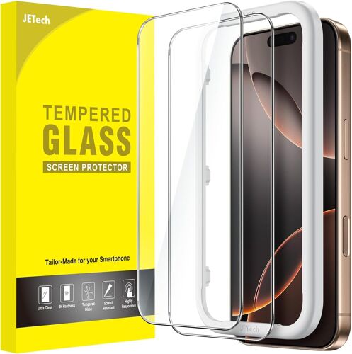 Screen Protector For Iphone 16 Pro Max 6.9 Inch, Tempered Glass Film With Easy Installation Tool, Case Friendly, Hd Clear, Pack Of 2