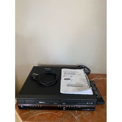 Combiné dvd/vhs haut de gamme toshiba RD-XV45KF 