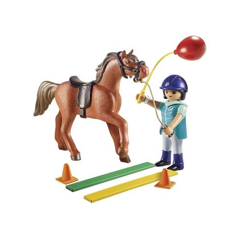 Playmobil Country - Cheval Arabe, Cavalière Et Accessoires