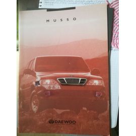 Brochure Daewoo Musso