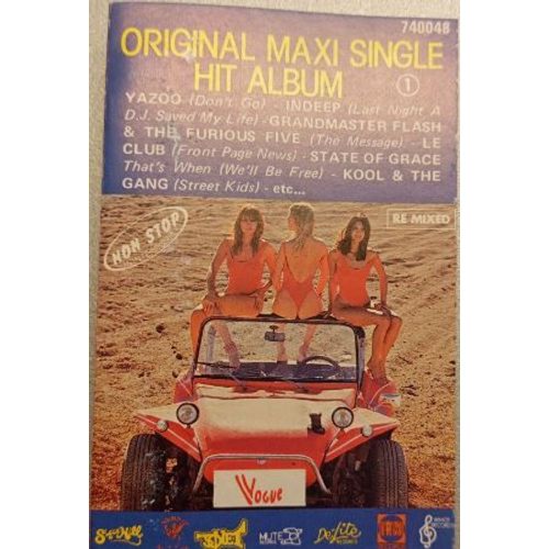 "Original Maxi Single Hit Album", Cassette Audio Label Vogue