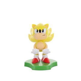 Sonic The Hedgehog Mini Support Holdems Super Sonic 10 Cm