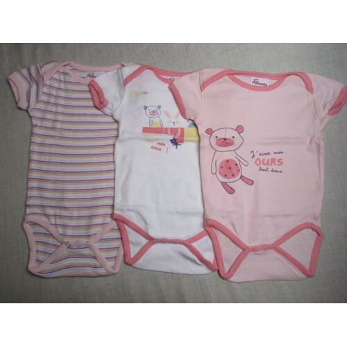 Lot De 3 Body, 6 Mois