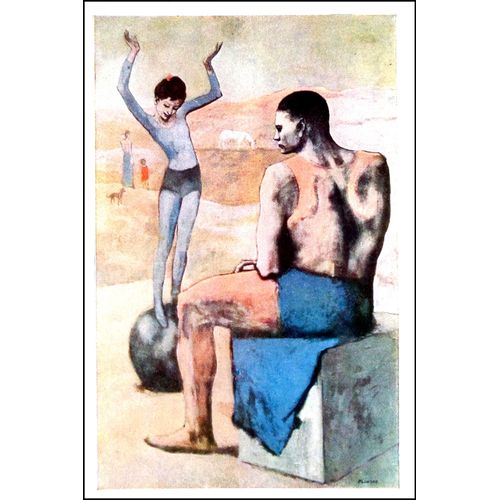 Picasso Pablo Lot 11 Cartes Postales Tableaux Peinture Période Rose