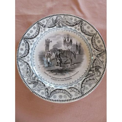 Assiette Creil Et Montereau - Vintage