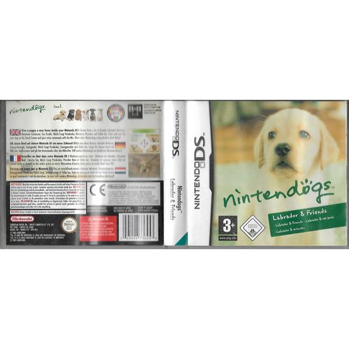 Boitier Jeu Nintendogs Ds