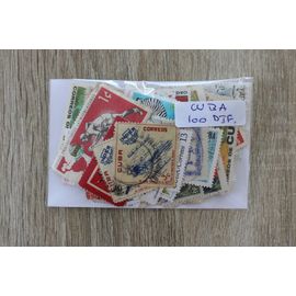 Cuba 100 Timbres Différents
