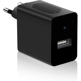 meimie-Mini Caméra Espion Mini 64Gb 1080P Portable Caméra Cachée Petit Ir Vision Nocturne/Détecteur De Mouvement Pour Surveiller Partout Dans La Maison