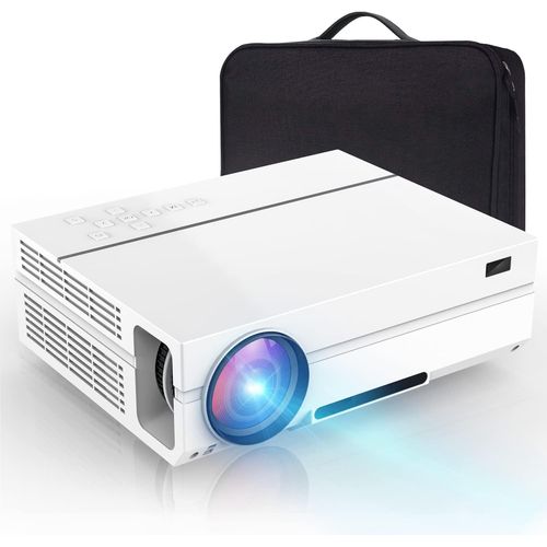 Vidéoprojecteur Native 1080P Full Hd 7500 Lumens Led 300"" Mega Screen Home Cinéma Vidéoprojecteur Vidéo Pour Smartphone,Pc,Ordinateur Portable,Ps4,Tv Stick/Excel/Ppt