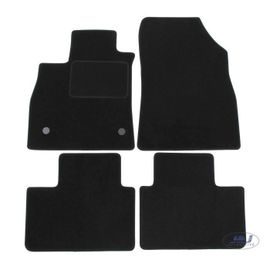 Tapis De Sol Noir Velours - J&j Automotive - Renault Talisman - Sur Mesure - Antidérapant - Imperméable