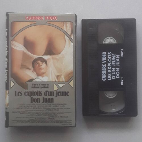 Les Exploits D'Un Jeune Don Juan * Auger , Vlady , Grandi * Rare Video Vhs 1987